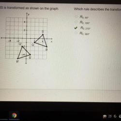 Triangle qrs has the angle measures shown.