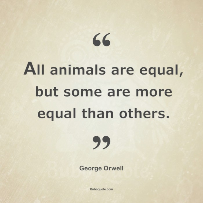 Some animals are more equal than others worksheet